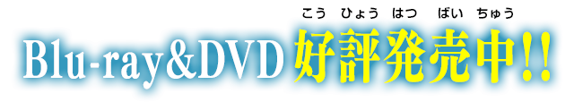 Blu-ray&DVD　好評発売中！